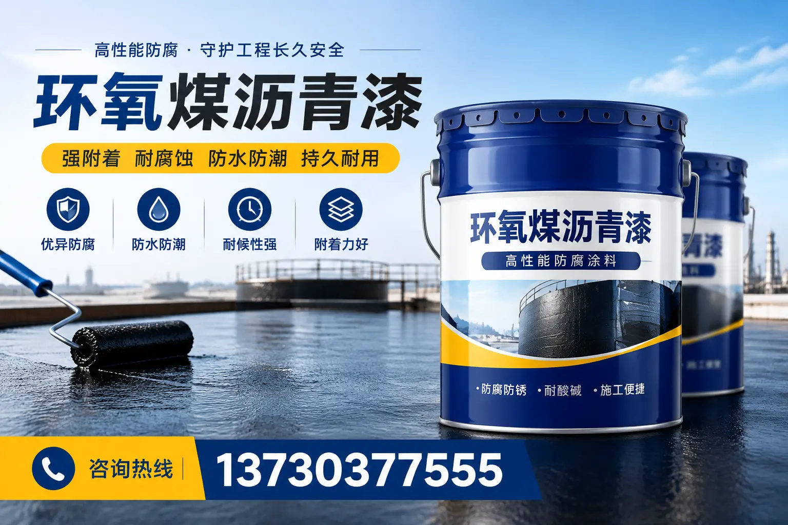 如何判断环氧煤沥青漆的质量?阿勒泰消费者指南